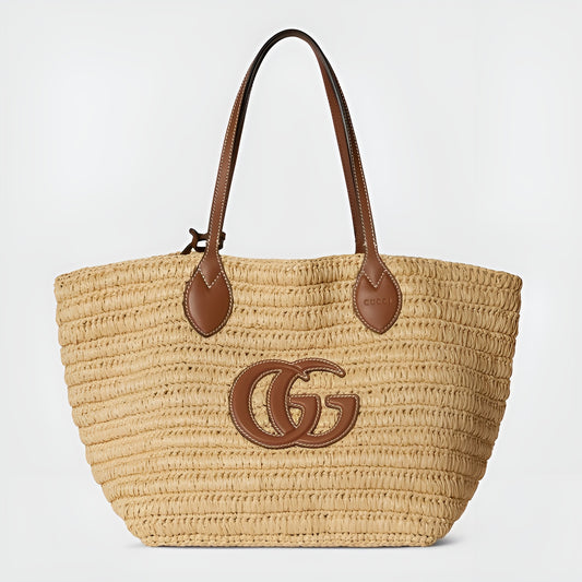 Woven Medium Tote Bag